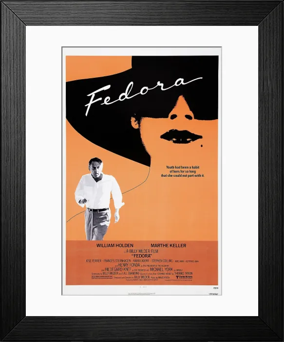 Framed Print : FEDORA, US poster art, William Holden, 1978, United Artists / Courtesy: Everett Collection Framed Print : FEDORA, US poster art, William Holden, 1978, United Artists / Courtesy: Everett Collection