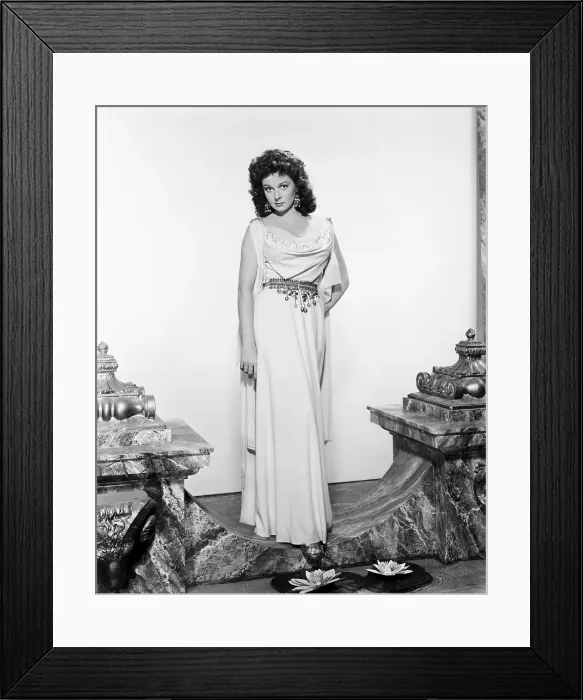 Framed Print : DEMETRIUS AND THE GLADIATORS, Susan Hayward, 1954, TM & Copyright 20th Century Fox Film Corp. All rights reserved Framed Print : DEMETRIUS AND THE GLADIATORS, Susan Hayward, 1954, TM & Copyright 20th Century Fox Film Corp. All rights reserved