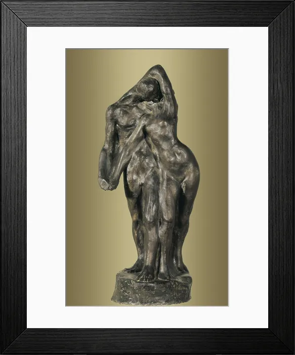 Framed Print : GARGALLO, Pablo (1881-1934). The Couple. 1904. Sculpture on bronze. Private Collection. AISA / Everett Collection**US SALES ONLY** Framed Print : GARGALLO, Pablo (1881-1934). The Couple. 1904. Sculpture on bronze. Private Collection. AISA / Everett Collection**US SALES ONLY**