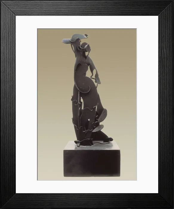 Framed Print : GARGALLO, Pablo (1881-1934). Little Spanish Ballerina. 1927. Trimmed copper sheet. Impressionism. Sculpture in the round. SPAIN. Barcelona. National Art Museum of Catalonia Framed Print : GARGALLO, Pablo (1881-1934). Little Spanish Ballerina. 1927. Trimmed copper sheet. Impressionism. Sculpture in the round. SPAIN. Barcelona. National Art Museum of Catalonia