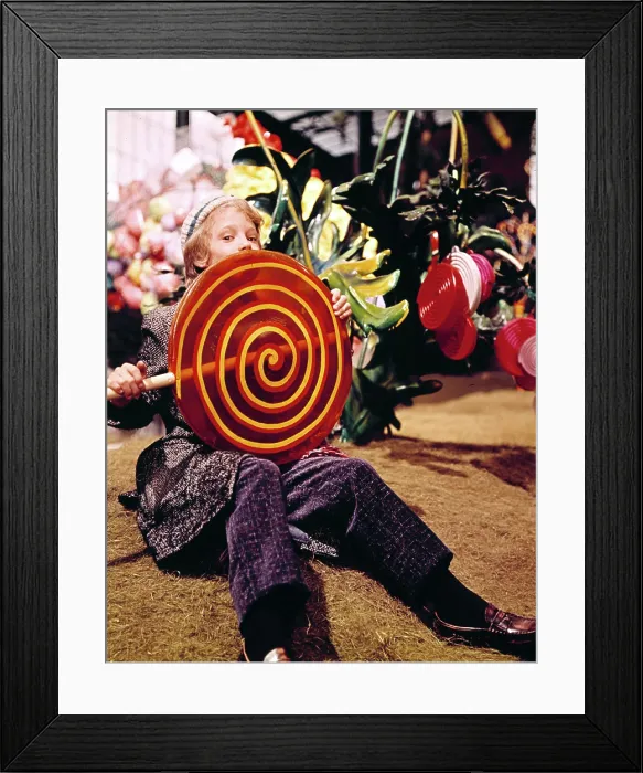 Framed Print : WILLY WONKA AND THE CHOCOLATE FACTORY, Peter Ostrum, 1971