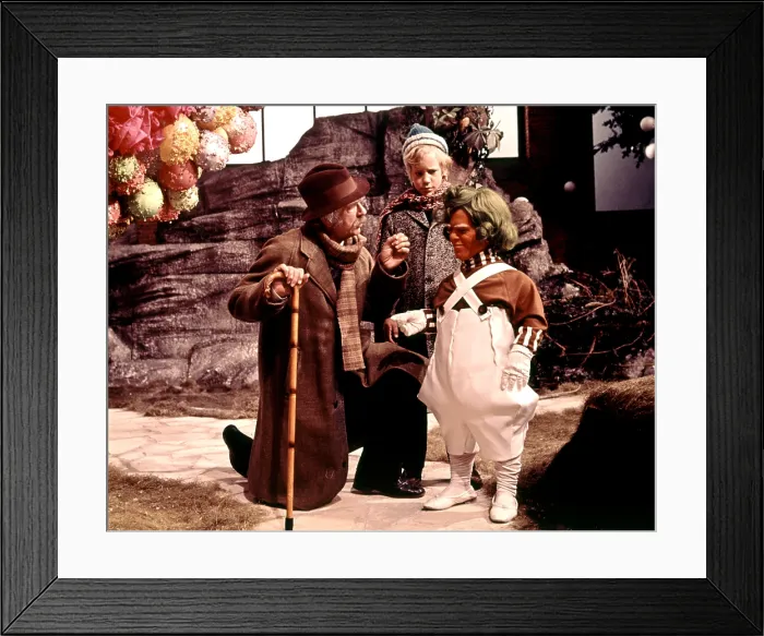 Framed Print : WILLY WONKA AND THE CHOCOLATE FACTORY, Jack Albertson, Peter Ostrum, 1971 Framed Print : WILLY WONKA AND THE CHOCOLATE FACTORY, Jack Albertson, Peter Ostrum, 1971