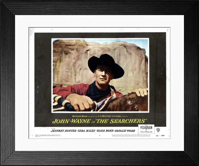 Framed Print : THE SEARCHERS, John Wayne, 1956 Framed Print : THE SEARCHERS, John Wayne, 1956