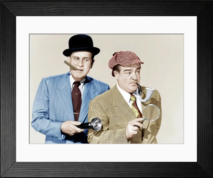 Framed Print : ABBOTT AND COSTELLO MEET THE INVISIBLE MAN, from left: Bud Abbott, Lou Costello, (aka Abbott & Costello), 1951 Framed Print : ABBOTT AND COSTELLO MEET THE INVISIBLE MAN, from left: Bud Abbott, Lou Costello, (aka Abbott & Costello), 1951
