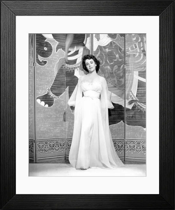 Framed Print : Elizabeth Taylor, ca. 1951