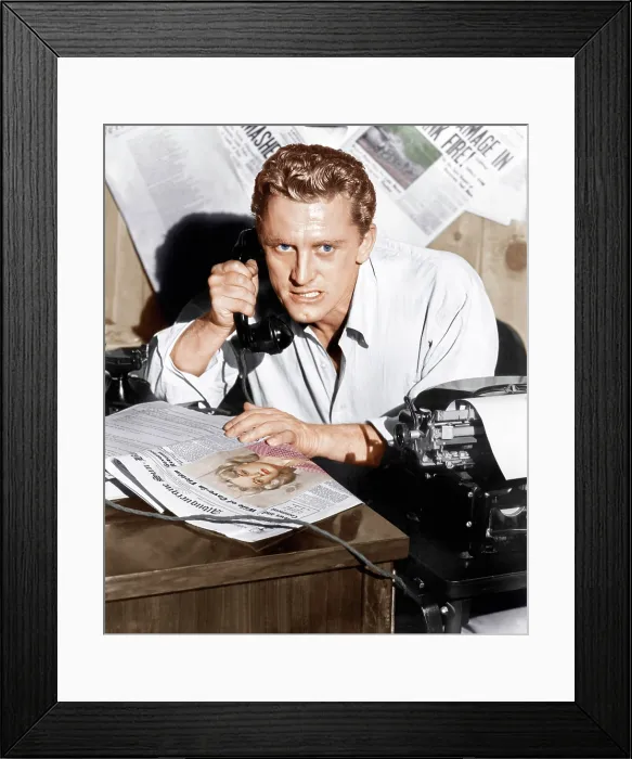 Framed Print : ACE IN THE HOLE, Kirk Douglas, 1951