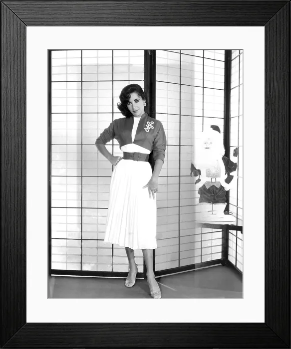 Framed Print : Elizabeth Taylor, ca. 1951 Framed Print : Elizabeth Taylor, ca. 1951
