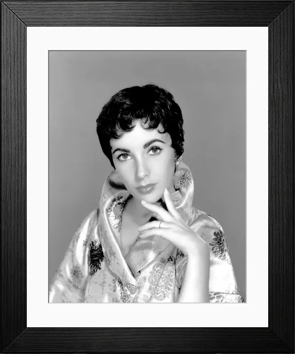 Framed Print : Elizabeth Taylor, ca. 1954