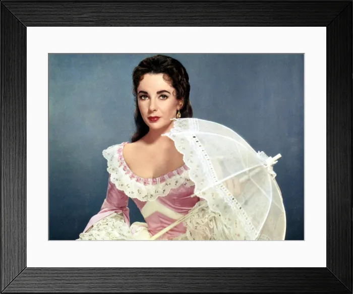 Framed Print : RAINTREE COUNTY, Elizabeth Taylor, 1957 Framed Print : RAINTREE COUNTY, Elizabeth Taylor, 1957
