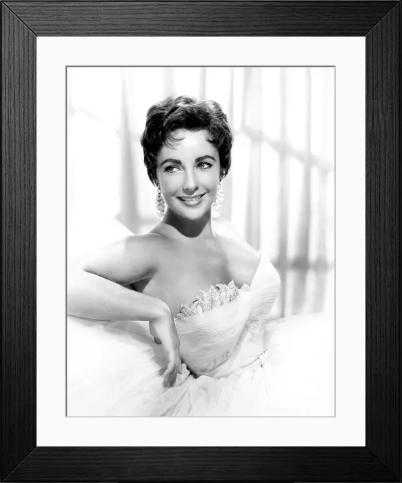 Framed Print : Elizabeth Taylor, ca. early 1950s Framed Print : Elizabeth Taylor, ca. early 1950s