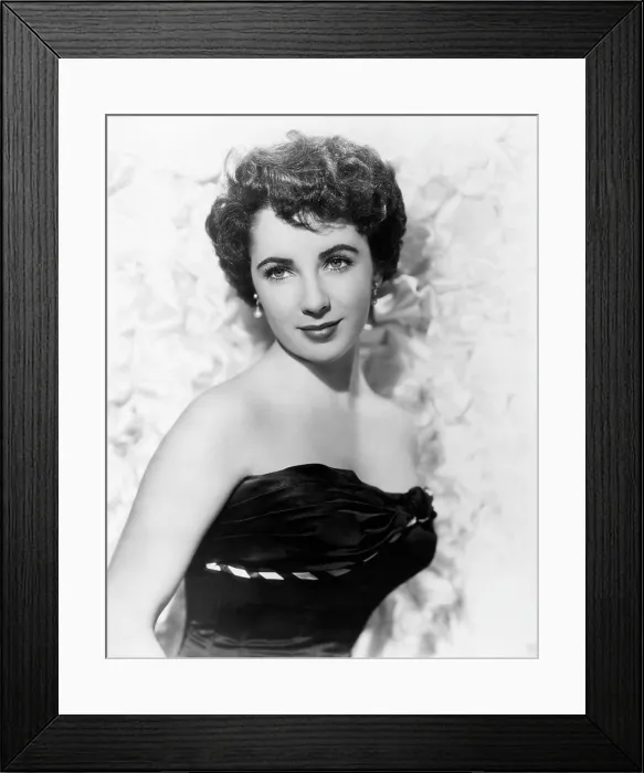Framed Print : Elizabeth Taylor, ca. early 1950s