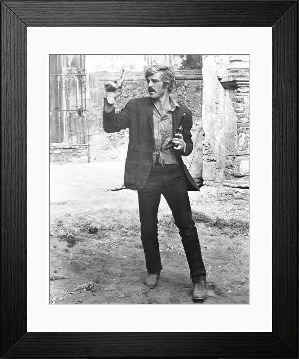 Framed Print : BUTCH CASSIDY AND THE SUNDANCE KID, Robert Redford, 1969, TM & Copyright 20th Century Fox Film Corp. / courtesy Everett Collection