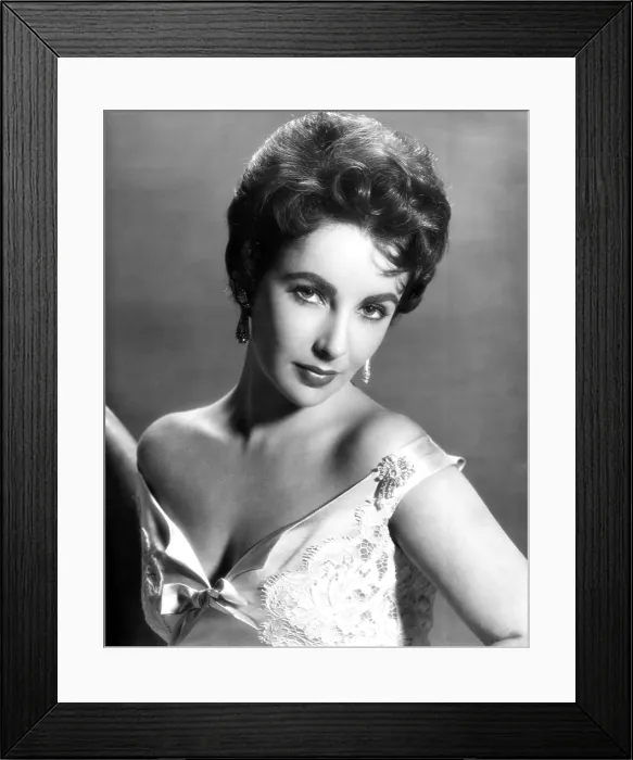 Framed Print : Elizabeth Taylor, ca. 1956 Framed Print : Elizabeth Taylor, ca. 1956