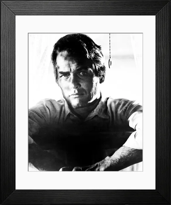Framed Print : BUTCH CASSIDY AND THE SUNDANCE KID, Paul Newman, 1969. TM and Copyright 20th Century Fox Film Corp. All rights reserved