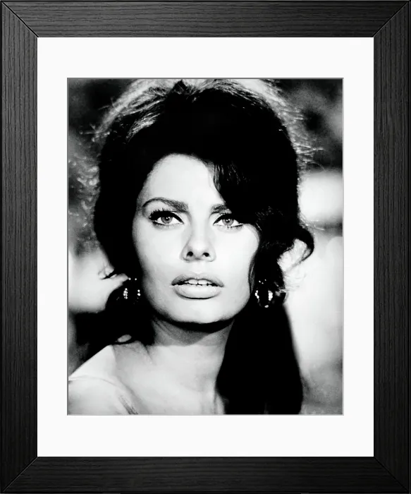 Framed Print : BOCCACCIO 70, Sophia Loren, 1962
