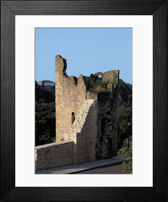 Framed Print : LUXEMBOURG. DIEKIRCH. Luxembourg. Tower of the ancient fortress named Dent Creuse (Kollow Tooth). AISA / Everett Collection**US SALES ONLY** Framed Print : LUXEMBOURG. DIEKIRCH. Luxembourg. Tower of the ancient fortress named Dent Creuse (Kollow Tooth). AISA / Everett Collection**US SALES ONLY**
