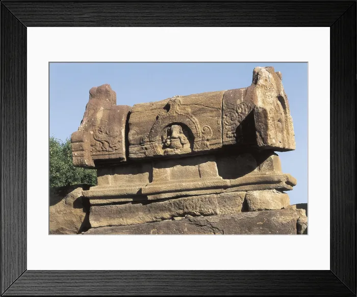 Framed Print : INDIA. KARNATAKA. Pattadakal. Virupaksha Temple. Temple built in 740 (Calukya dinastyt). AISA / Everett Collection**US SALES ONLY**