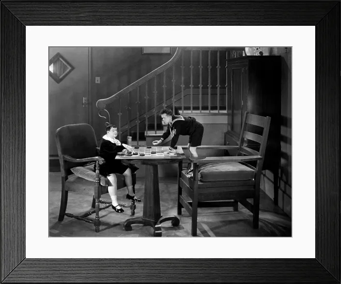Framed Print : BRATS, Oliver Hardy, Stan Laurel [Laurel and Hardy], 1930