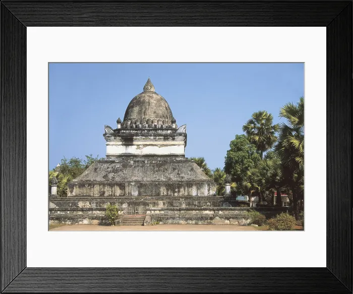 Framed Print : LAOS. LUANGPHRAHABANG. Luang Prabang. Wat Visun Stupa. AISA / Everett Collection**US SALES ONLY**