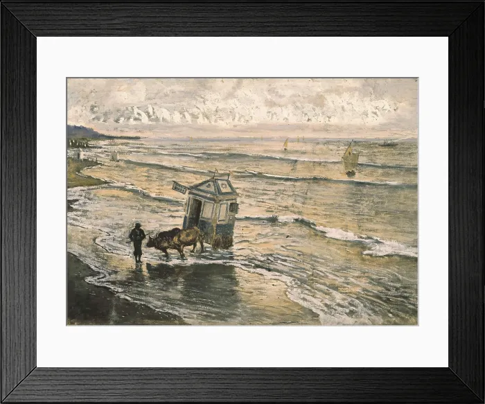 Framed Print : MUOZ i DEGRAIN, Antoni (1841-1924). Cantabrian Sea. 1912. Oil on canvas. SPAIN. Valencia. San Pio V Fine Arts Museum. AISA / Everett Collection**US SALES ONLY**