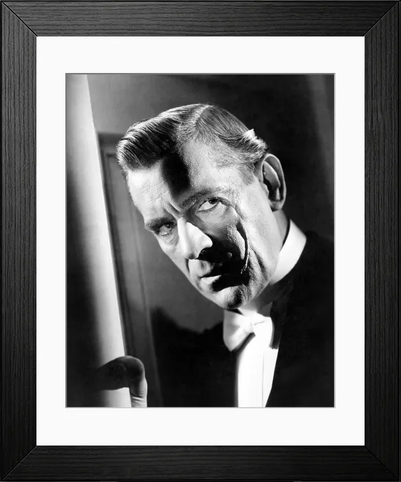 Framed Print : BRITISH INTELLIGENCE, Boris Karloff, 1940