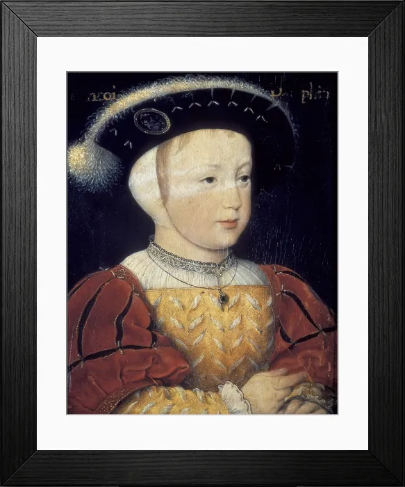 Framed Print : CLOUET, Jean (1475-1541). The Dauphin Franois. 1520s. Renaissance art. Oil on wood. BELGIUM. Antwerp. Royal Museum of Fine Arts. AISA / Everett Collection**US SALES ONLY**