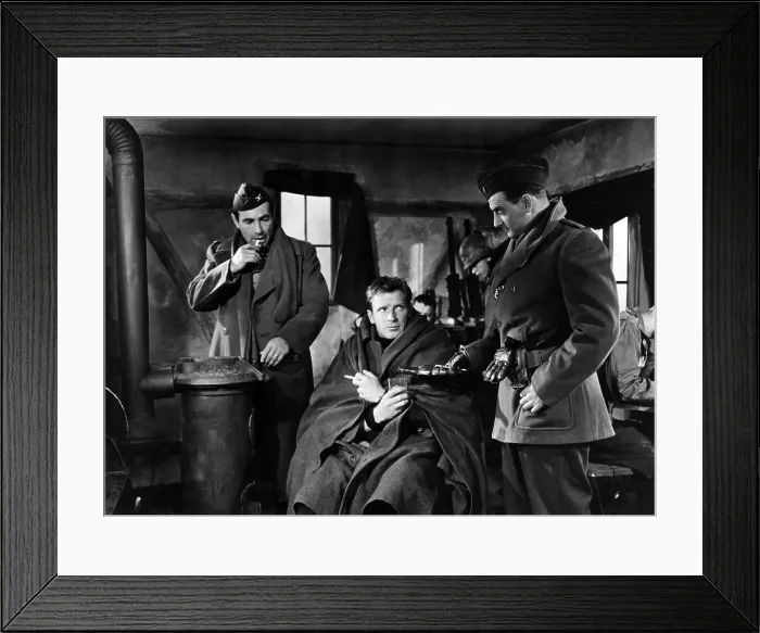 Framed Print : DECISION BEFORE DAWN, Gary Merrill, Richard Basehart, 1951. TM and Copyright 20th Century Fox Film Corp. All rights reserved. Courtesy: Everett Collection
