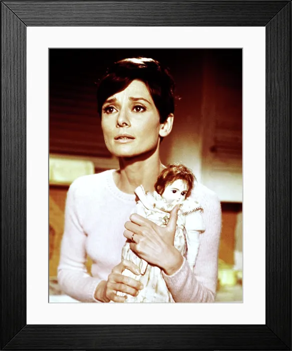 Framed Print : WAIT UNTIL DARK, Audrey Hepburn, 1967 Framed Print : WAIT UNTIL DARK, Audrey Hepburn, 1967