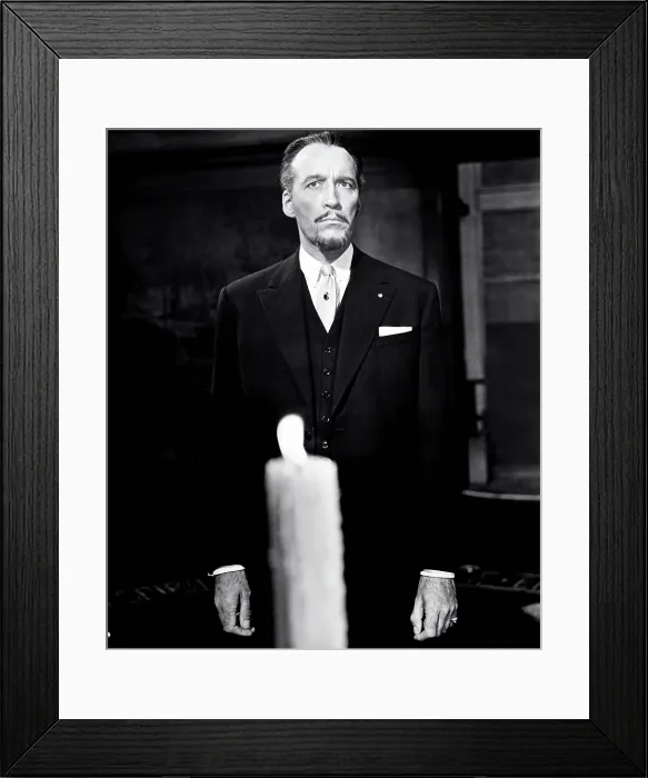 Framed Print : THE DEVIL'S BRIDE, (aka THE DEVIL RIDES OUT), Christopher Lee, 1968. TM and Copyright 20th Century-Fox Film Corp. All Rights Reserved / courtesy Everett Collection
