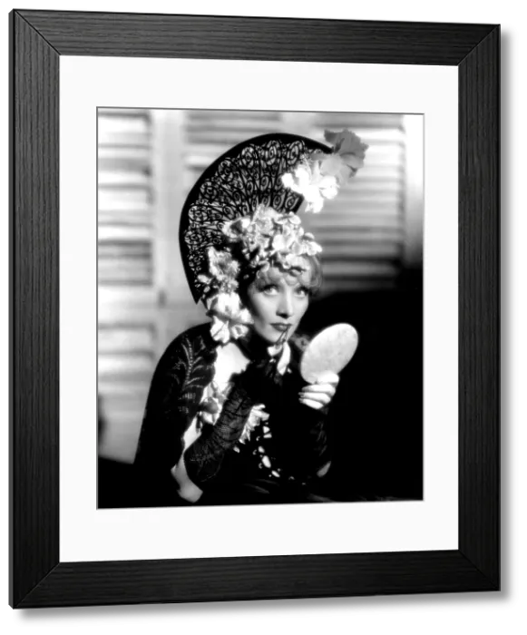 Framed Print : THE DEVIL IS A WOMAN, Marlene Dietrich, 1935