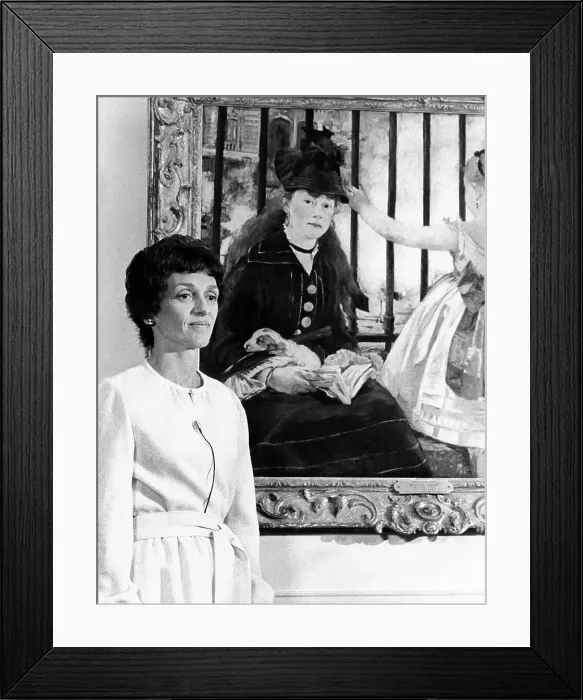 Framed Print : The Vice President's wife, Joan Mondale, was called Joan of Art because of her appreciation and support of the fine arts Framed Print : The Vice President's wife, Joan Mondale, was called Joan of Art because of her appreciation and support of the fine arts