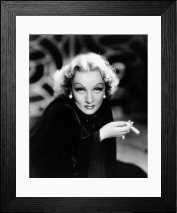 Framed Print : THE DEVIL IS A WOMAN, Marlene Dietrich, 1935