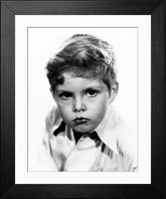 Framed Print : THE DEVIL IS DRIVING, Dickie Moore, 1932 Framed Print : THE DEVIL IS DRIVING, Dickie Moore, 1932