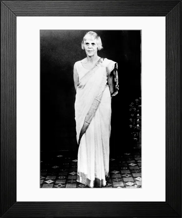 Framed Print : Lillian Carter, mother of President Jimmy Carter. In 1966, at the age of 68, she joined the Peace Corps and nursed leprosy patients at the Godrej Colony, in India. Ca. 1968