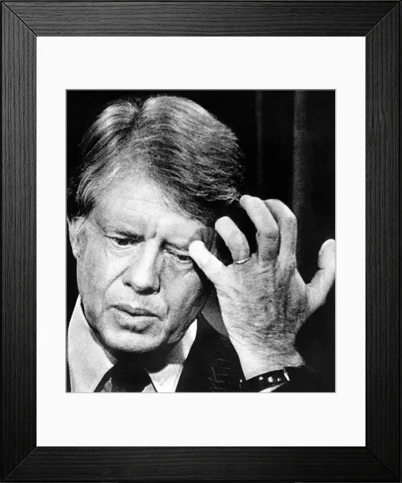 Framed Print : President Jimmy Carter. Oct. 1977. (CSU_ALPHA_428) CSU Archives / Everett Collection