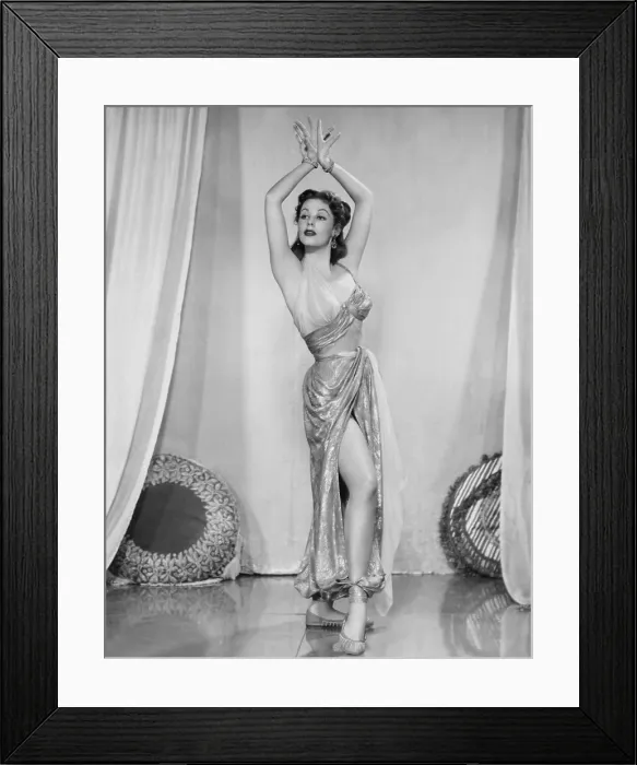 Framed Print : DESERT LEGION, Arlene Dahl, 1953