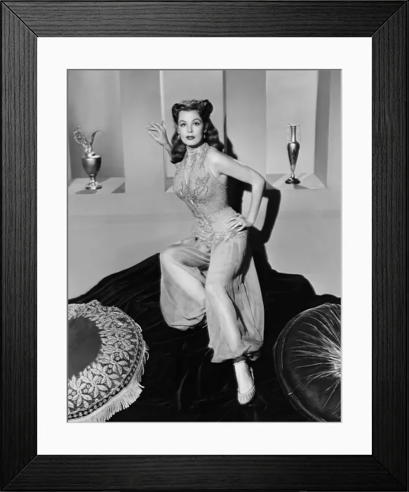 Framed Print : DESERT LEGION, Arlene Dahl, 1953