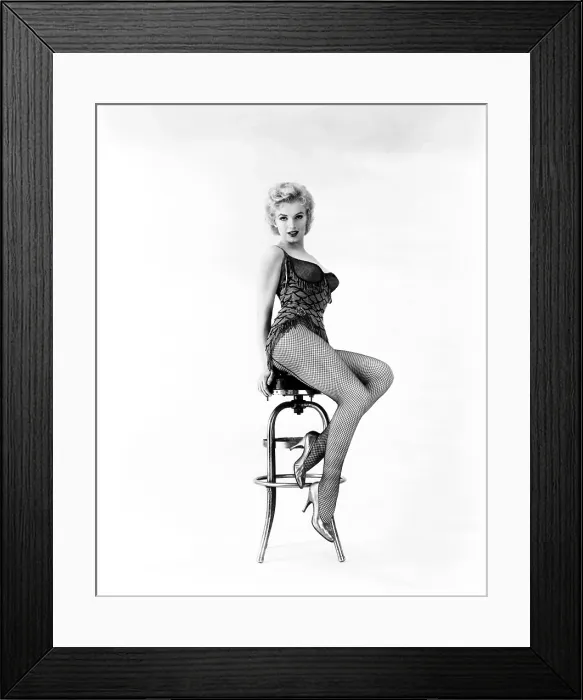 Framed Print : BUS STOP, Marilyn Monroe, (in a costume by Travilla), 1956, TM and Copyright 20th Century Fox Film Corp. All rights reserved / courtesy Everett Collection