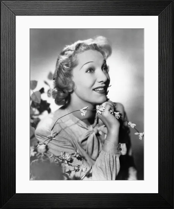 Framed Print : Gertrude Lawrence, ca. 1940s Framed Print : Gertrude Lawrence, ca. 1940s