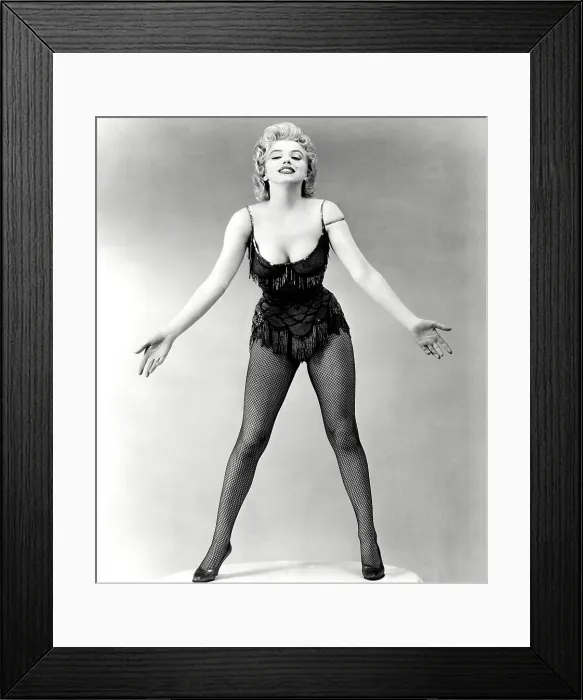Framed Print : BUS STOP, Marilyn Monroe (in a costume by William Travilla), 1956. TM & Copyright 20th Century Fox Film Corp. All rights reserved / courtesy Everett Collection