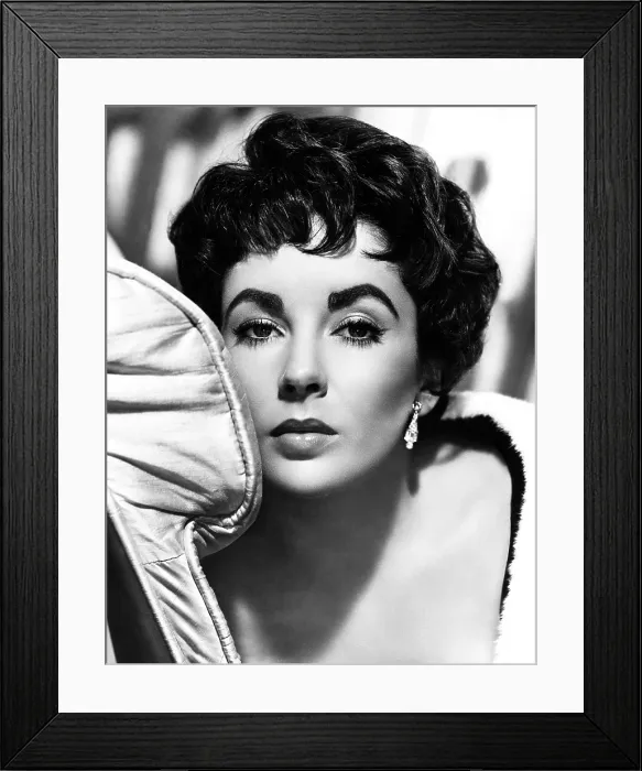 Framed Print : Elizabeth Taylor, ca. 1954