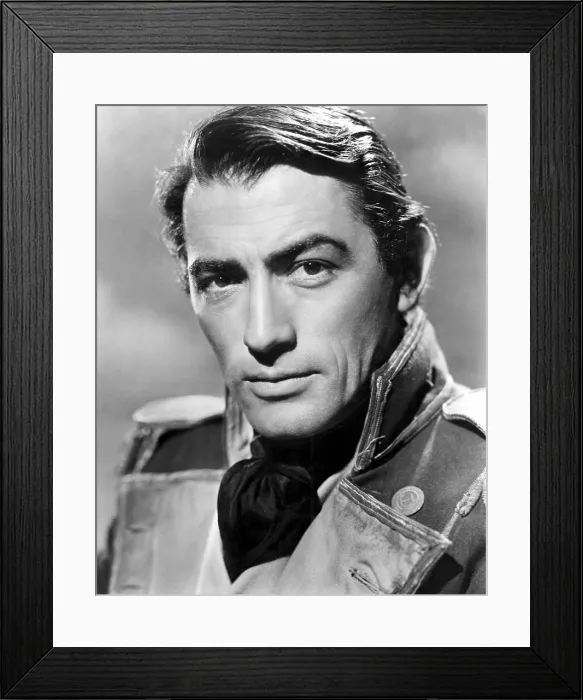 Framed Print : CAPTAIN HORATIO HORNBLOWER, Gregory Peck, 1951 Framed Print : CAPTAIN HORATIO HORNBLOWER, Gregory Peck, 1951