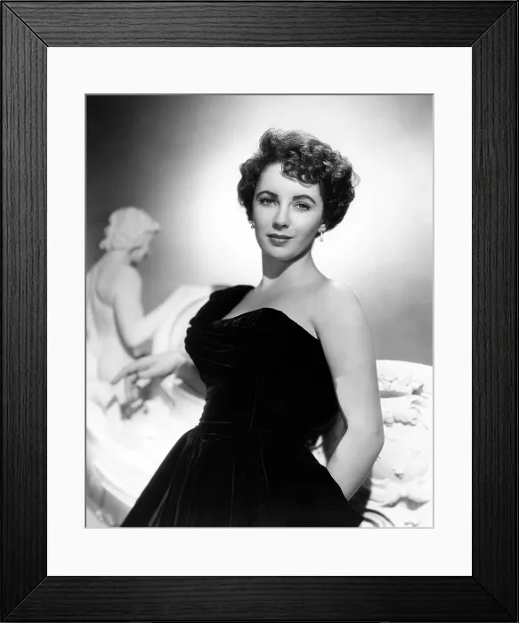 Framed Print : Elizabeth Taylor, ca. 1951 Framed Print : Elizabeth Taylor, ca. 1951