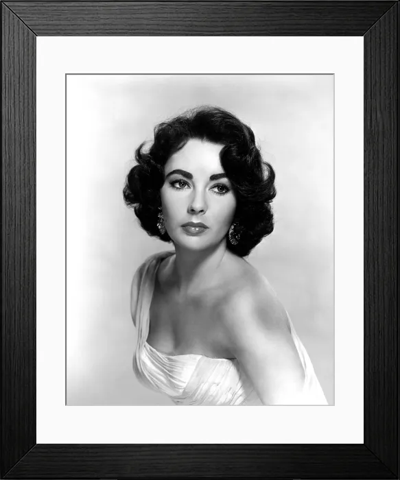 Framed Print : Elizabeth Taylor, ca. 1959