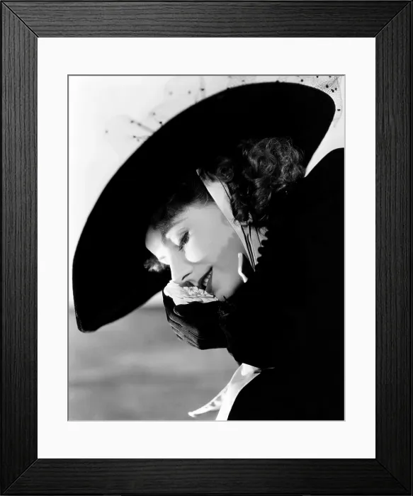 Framed Print : CAMILLE, Greta Garbo, portrait by Clarence Sinclair Bull, 1936