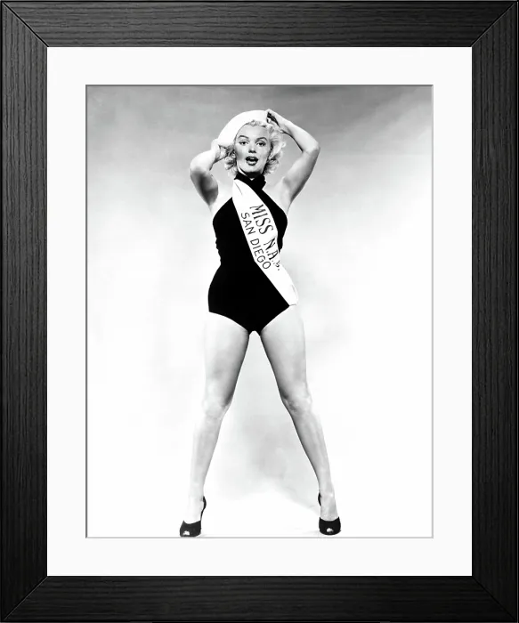 Framed Print : Marilyn Monroe, ca. 1952