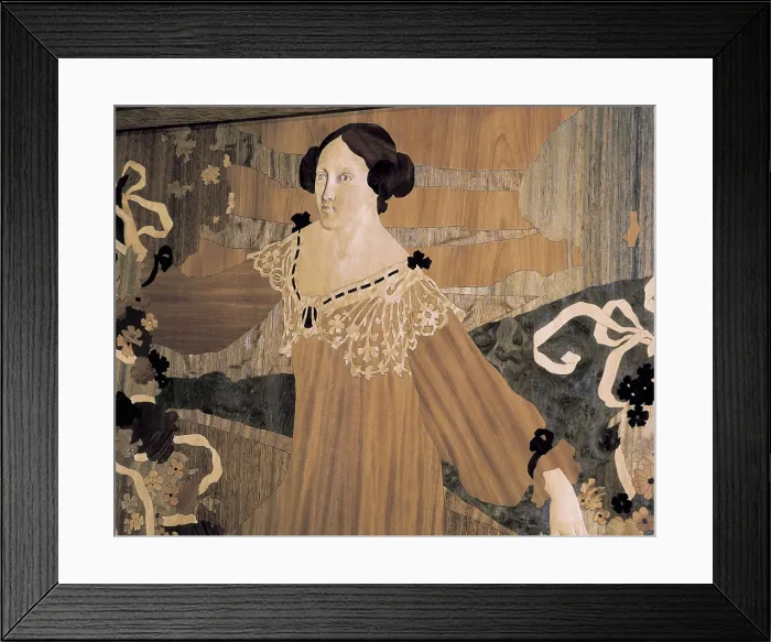 Framed Print : AISA / Everett Collection HOMAR i MESQUIDA, Gaspar (1870-1953); PEY I FARRIOL, Josep (1875-1956). Sofa from the Lle-Morera House. 1905