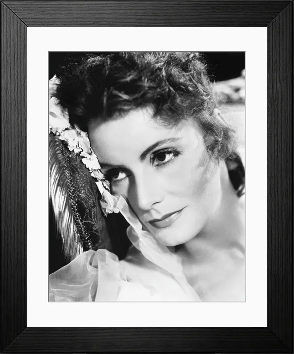 Framed Print : CONQUEST, Greta Garbo, portrait by Clarence Sinclair Bull, 1937 Framed Print : CONQUEST, Greta Garbo, portrait by Clarence Sinclair Bull, 1937