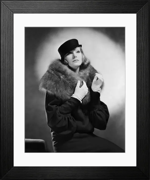 Framed Print : GRAND HOTEL, Greta Garbo, portrait by Clarence Sinclair Bull, 1932