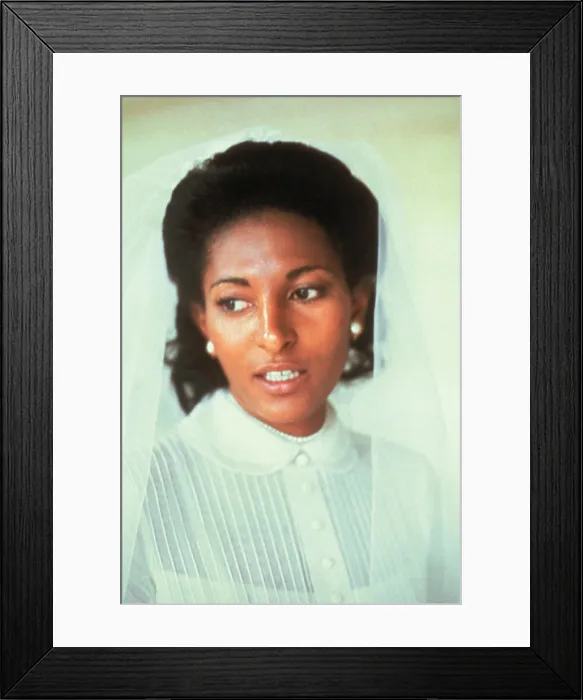 Framed Print : GREASED LIGHTNING, Pam Grier, 1977